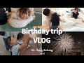 【Birthday VLOG】祝‼︎ 娘の4歳誕生日/誕生日当日🎂/1泊2日の誕生日旅行🧳