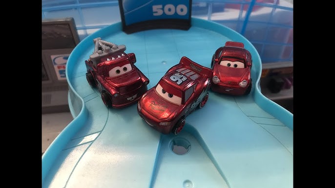 Disney Pixar Cars Mini Racers 3 Pack Nighttime in Radiator Springs New