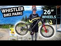 Riding whistler with my full 26 setup on the maiden