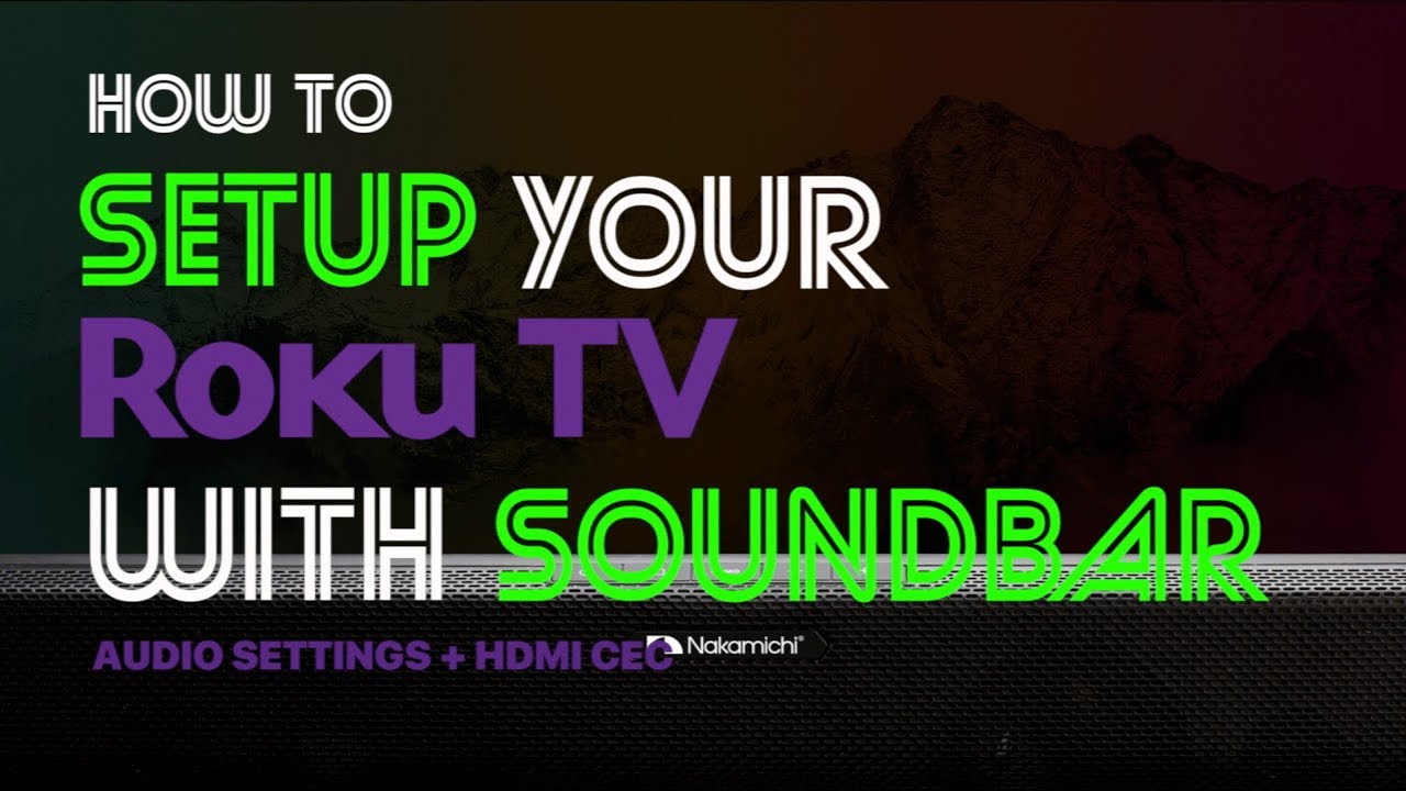 Check your soundbar connectivity options