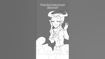 D&D Necromancer Hits Level 5 - #dnd #animatic #dndmemes