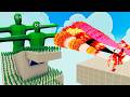 100x ZOMBIE + 2x GIANT vs 3x EVERY GOD Totally Accurate Battle Simulator TABS