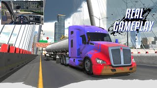 Truck game with realistic graphics and physical damage "truck parking multiplayer"😎 screenshot 3