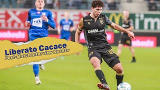 Post Match Interview KAA Gent - STVV | Liberato Cacace | STVV