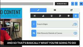 Adjusting The Snap Options In The Clipscribe Editor