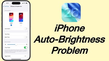 iOS 26 Auto-Brightness Issue Fixed (Step by Step) How to Fix Auto-Brightness Not Working on iPhone!