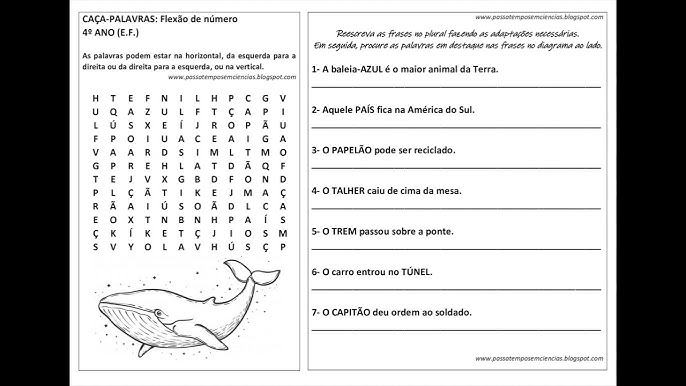 Palavras Cruzadas do Corpo Humano em COQUINHOS