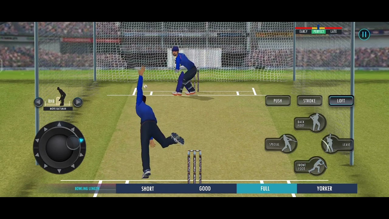 Real Cricket 22 | Best Shot for Yorker length After update - YouTube