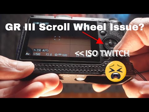 Quick Fix and Workaround for Ricoh GR III Scroll Wheel