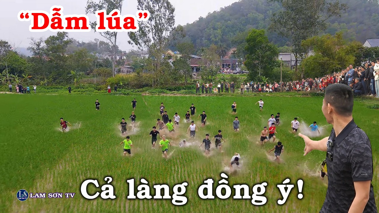 Chạy thẻ làng Chi Nê: Lễ hội độc đáo nhất của xứ Thanh, ngày mùng 2 Tết | LAM SƠN TV