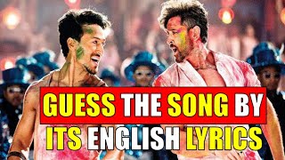 GUESS THE SONGS BY ITS ENGLISH LYRICS | BOLLYWOOD SONGS CHALLENGE 2021 | Quiz Charm screenshot 4