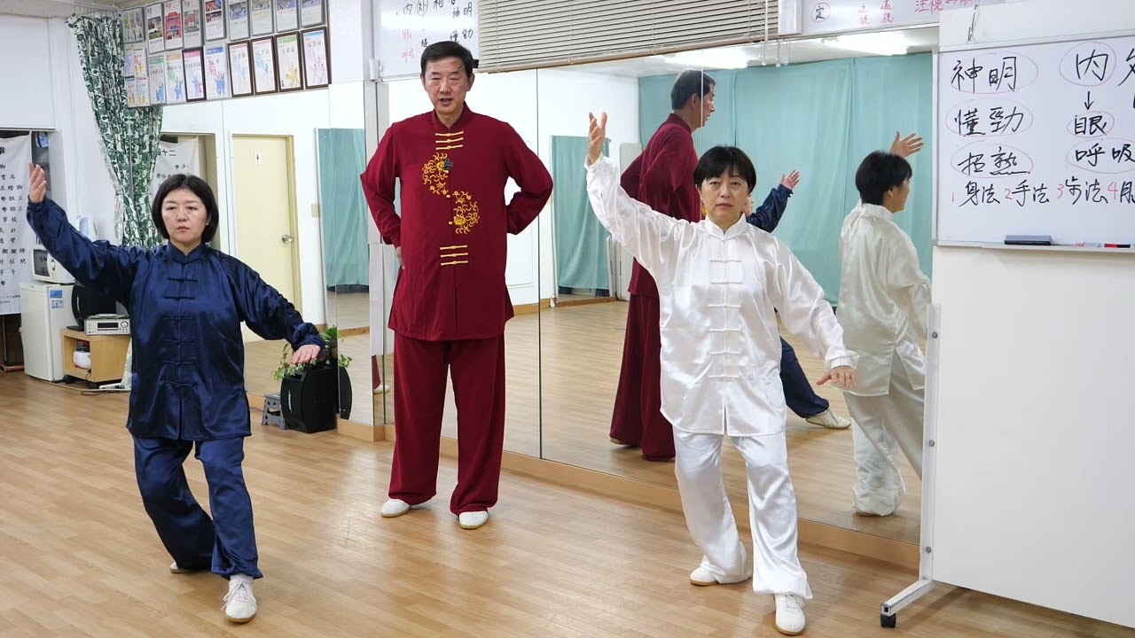 気功太極３点セット 練練練】#136 太極拳基本功 眼法と呼吸 24式太極拳-3式【身体能力を