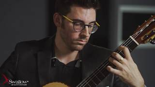 Video voorbeeld van "Danza in E Minor - Jorge Morel played by Thierry Bégin L on a Swallow Guitar C980SF"