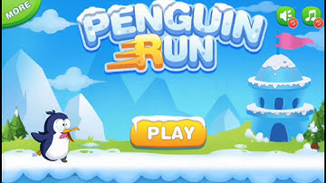 Penguin Run -  Adventure, Platform Jumping Games, Videos Games for Kids - Girls - Baby Android