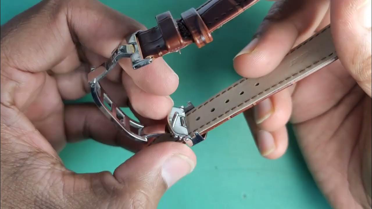 How To Adjust a Deployment Clasp YouTube