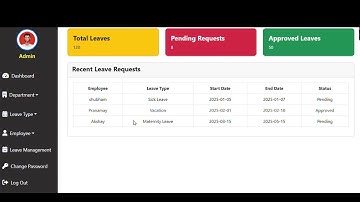 Employee Leave Management System | Java + Angular Full-Stack Project