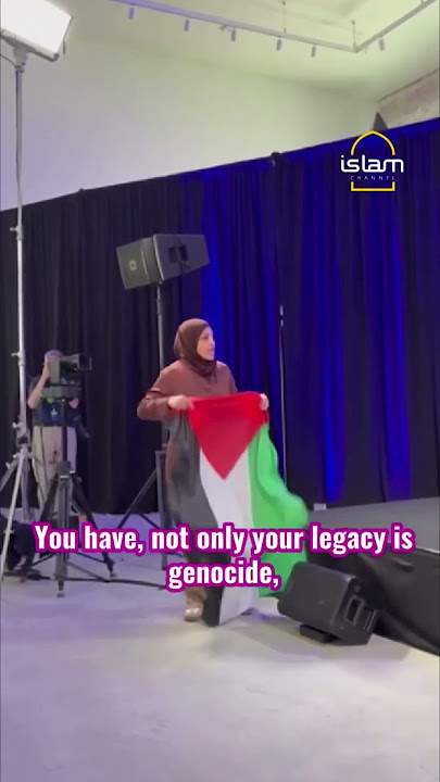 Protesters disrupt pro-Israel senator's forum | Islam Channel