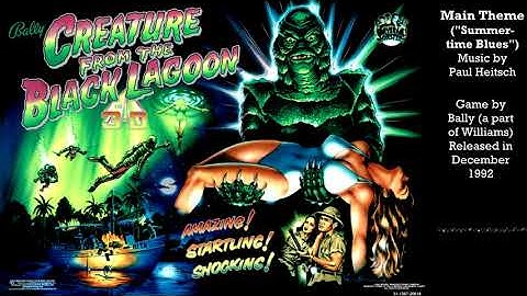 Main Theme ("Summertime Blues") - Creature from the Black Lagoon (pinball music)