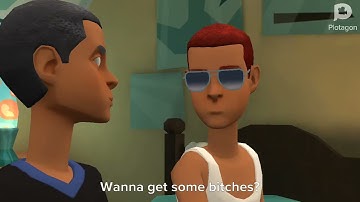 Guys look I was testing out Plotagon today Me Ft @ienjoyOSCcontent as Plotagon characters