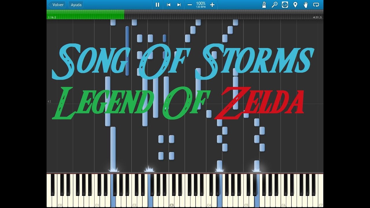 The Legend Of Zelda Song Of Stoms [Remastered] + MIDI YouTube