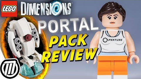 LEGO Dimensions: PORTAL 2 Level Pack Gameplay & Review!! (PS4 1080p)