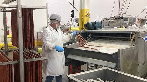 Local business makes meat snacks for customers nationwide. Take a look inside