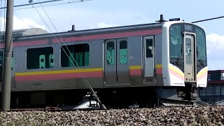 E129系A1+B15編成　信越本線上り普通440M