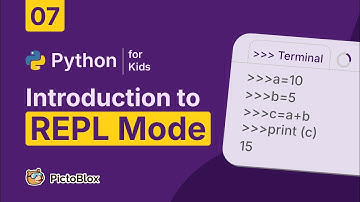 Understanding REPL Mode and DataFrames | Python with PictoBlox