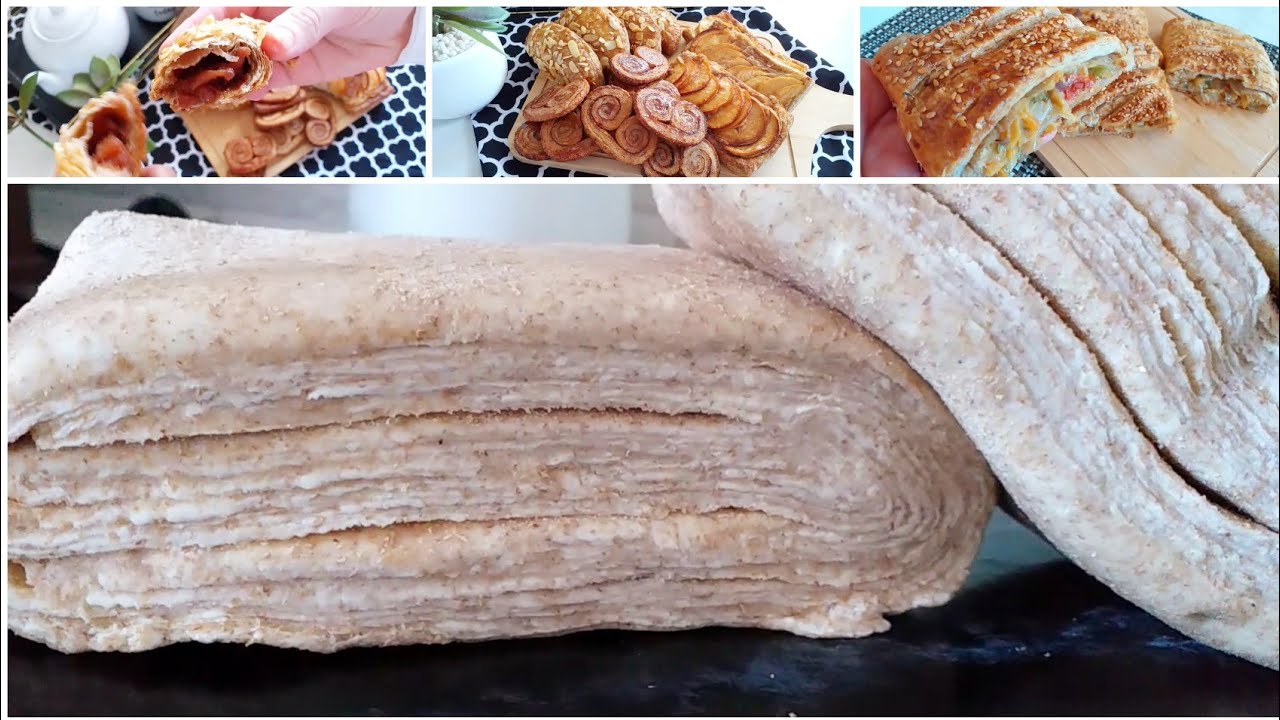 العجينة المورقة الصحية بأسهل وأنجح طريقة / بالزبدة والخميرة الطبيعية