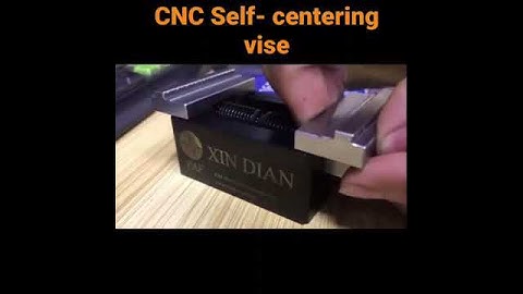 CNC Self-centering vise，4-axis 5-axis concentric clamp