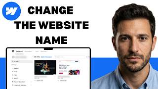 How to change the website name in Webflow (full guide)