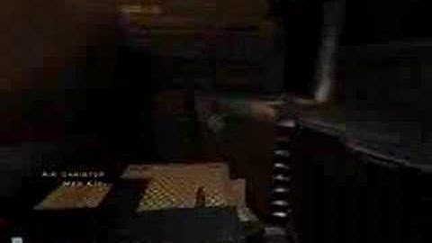 Doom 3 Chainsaw Fun - Monorail Skybridge 3