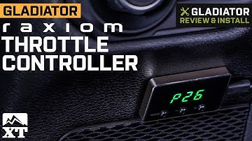 Jeep Gladiator JT Raxiom SpeedForm Series Throttle Controller Review & Install