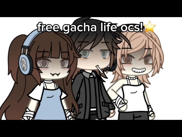 Free gacha life two ocs! #viral #viralvideo #credits #please #gacha #f