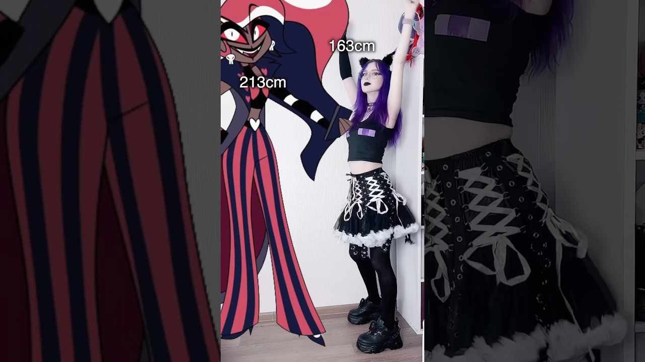 🖤 Comment your fav Hazbin Hotel character! #hazbinhotel #hazbinhotelseason2 #cosplay