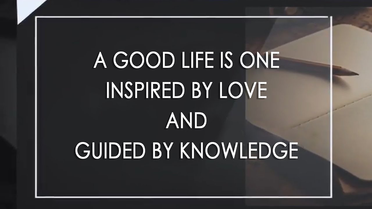 love for knowledge and life essay