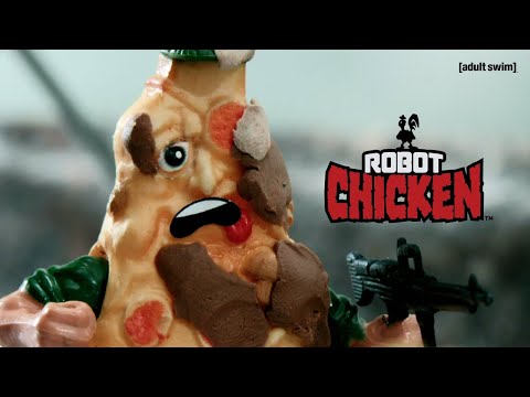 Adult Swim Life TV Commercial Private Pizza Meets His End Robot Chicken adult swim