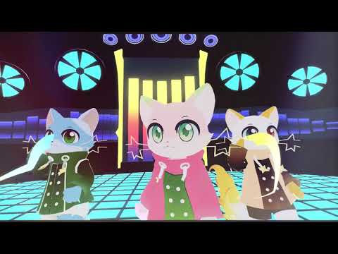 [VRChat] MMD Dance World - POP/STARS