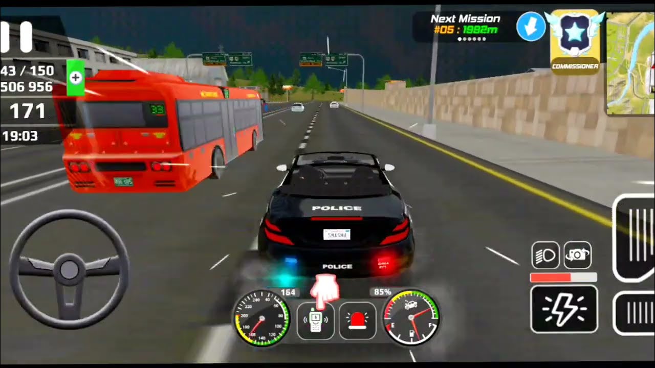 Police Car Chase Simulator 3D Game - Real Cop Cars Driving Simulator 2026 - Android GamePlay