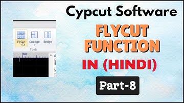 FLYCUT IN CYPCUT SOFTWARE | STEP BY STEP IN HINDI | #cncsoftware #cypcutsoftware