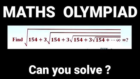 maths olympiad questions / a nice math olympiad algebra problems / square root questions #a24maths