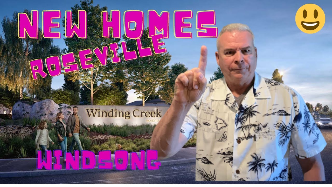 New homes in roseville ca windsong winding creek youtube