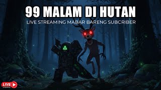Live roblox 99 malam di hutan‼️ test mic