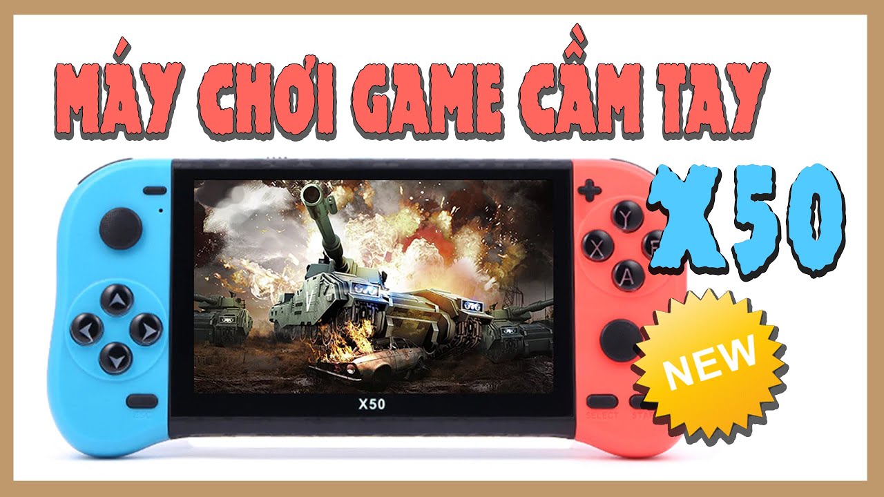 Trên Tay Đánh Giá Máy Chơi Game X50 Phiên Bản Mới Thiết Kế Mới 2022