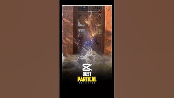 How I Create Dust Particles Effects in Capcut Tutorial 🤯🔥 #edit #capcut #tutorial