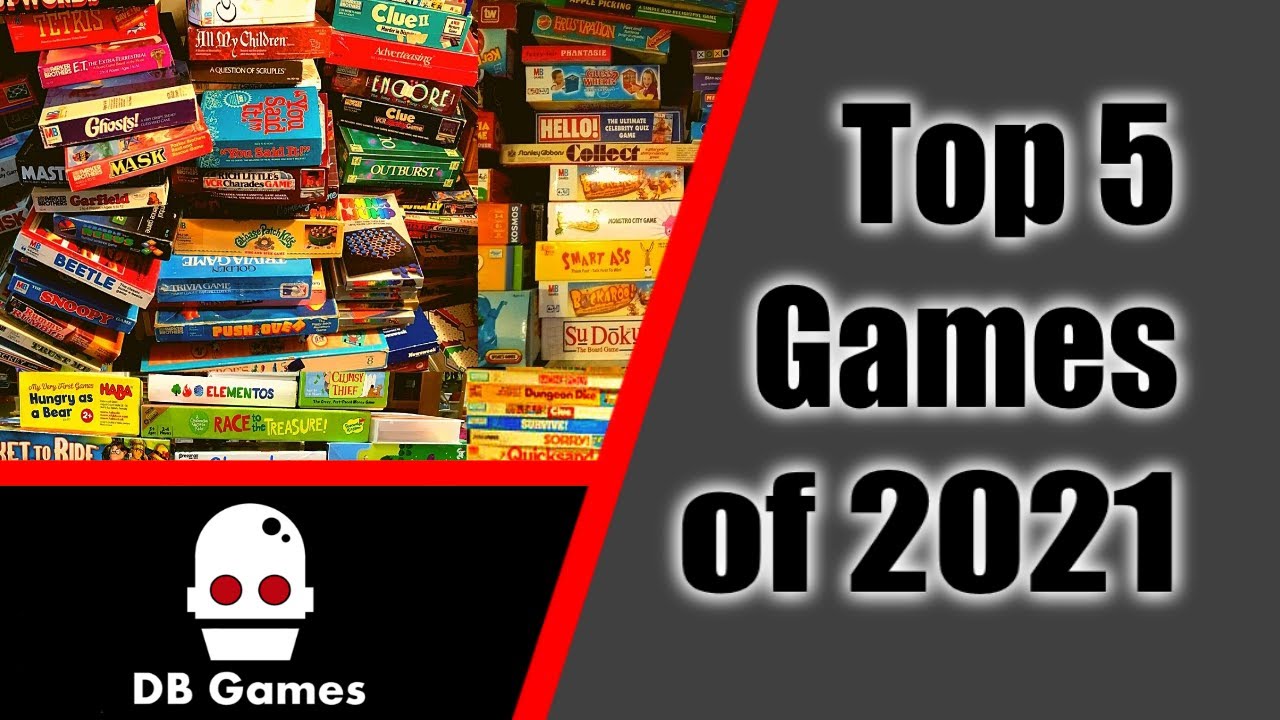 My Top 5 Board Games of 2021 YouTube