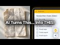 Turn Handwritten Notes into Google Keep Notes Task Lists Using AI
