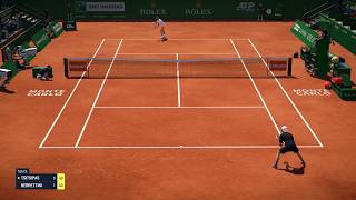 TIEBREAK - Stefanos Tsitsipas Vs Matteo Berrettini I Monte Carlo Masters I Legendary AI (PS5)