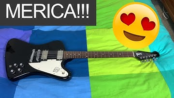 MY GIBSON FIREBIRD USA STUDIO IN BLACK.... UPTRADED