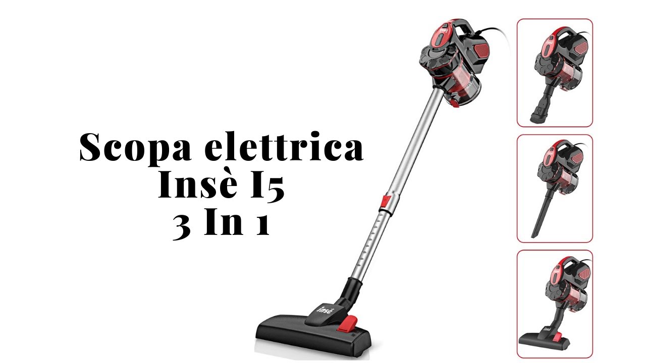 Ariete 2761 Handy Force Scopa Elettrica con filo 2 in 1 - YouTube